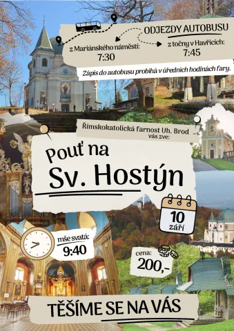 Zájezd na Svatý Hostýn